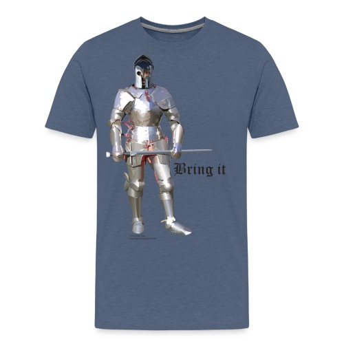 Plate Armor Bring it men's standard T - Men's Premium T-Shirt