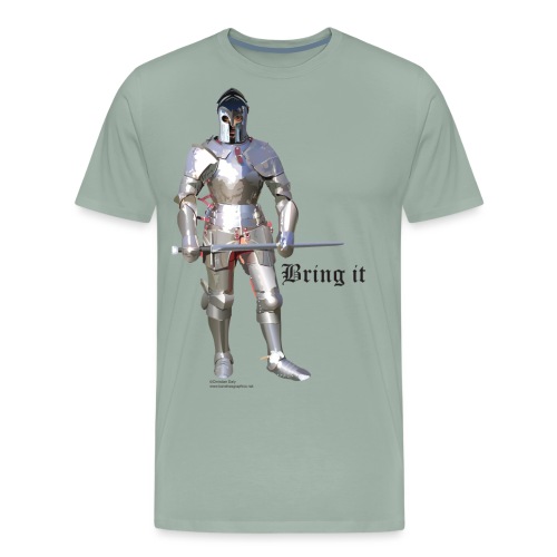 Plate Armor Bring it men's standard T - Men's Premium T-Shirt