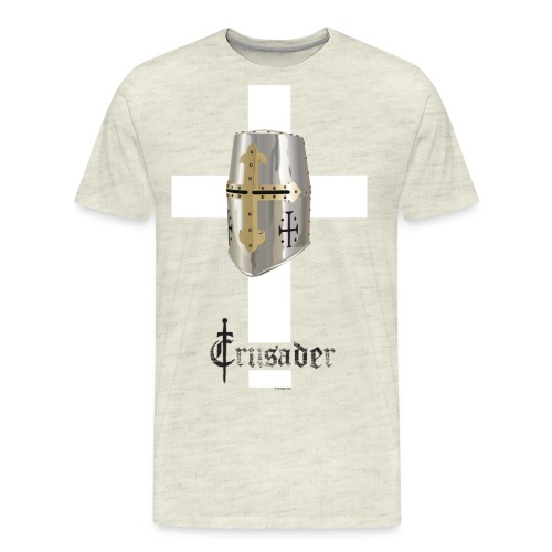 crusader_white - Men's Premium T-Shirt