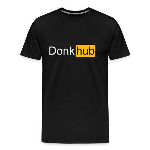 Donk hub Logo - Men's Premium T-Shirt