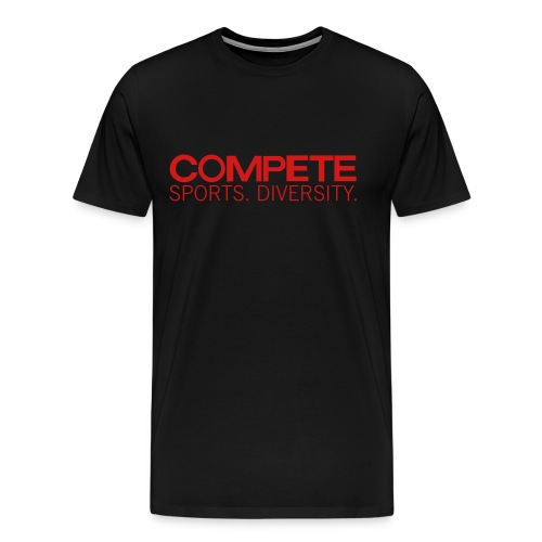 speadshirt compete logo red - Men's Premium T-Shirt