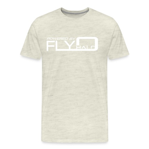 Powered By Fly Halo Blue - Men's Premium T-Shirt