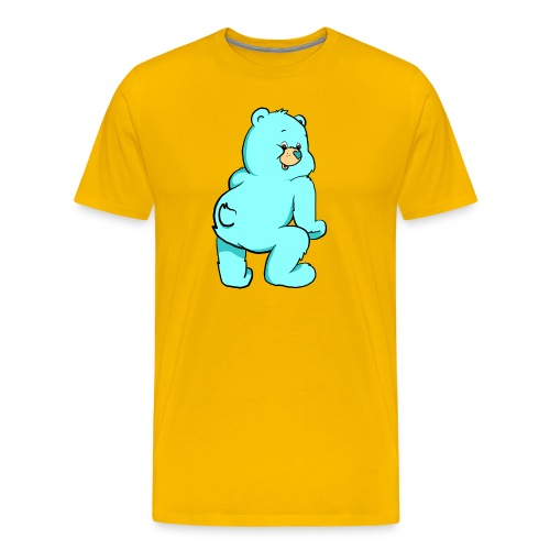 blue twerk - Men's Premium T-Shirt