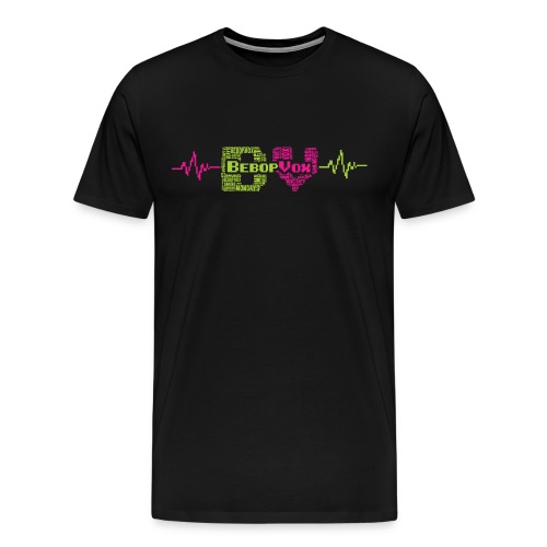 bebopvoxtextinsidetext - Men's Premium T-Shirt