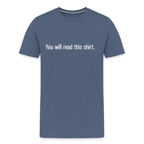 willread - Men's Premium T-Shirt