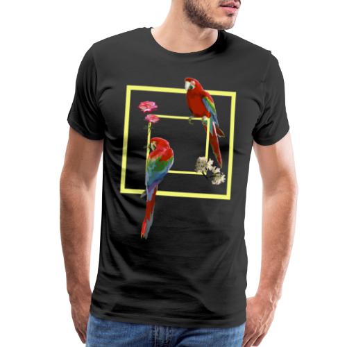 parrots - Men's Premium T-Shirt
