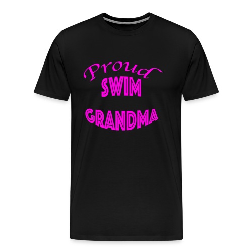 swim grandma - Men's Premium T-Shirt