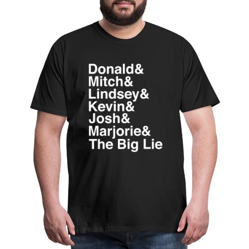 The Big Lie Name Stack - Men's Premium T-Shirt