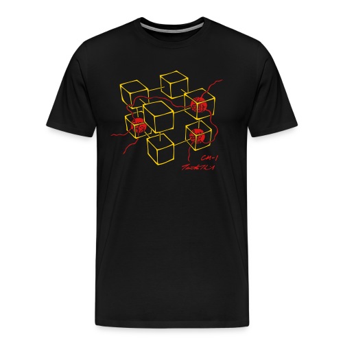 CM 1 logo FlexPrint - Men's Premium T-Shirt