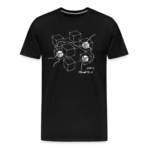 CM 1 logo FlexPrint - Men's Premium T-Shirt