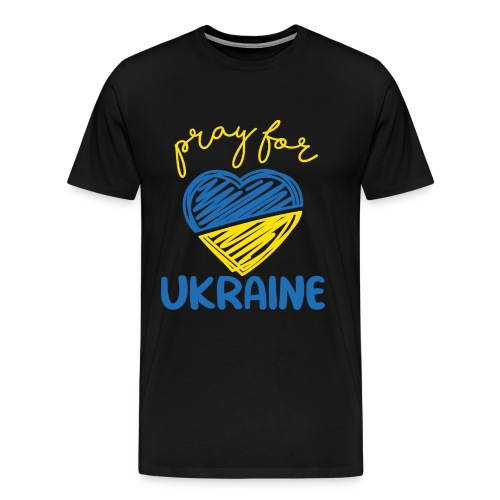 pray for ukraine - Men's Premium T-Shirt
