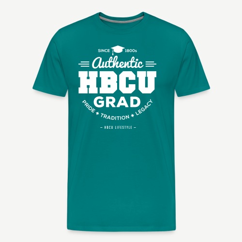 Authentic HBCU Grad - Men's Premium T-Shirt
