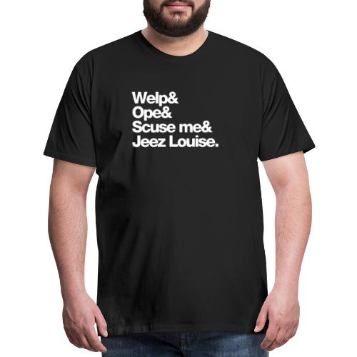 Midwest Series: Welp - Men's Premium T-Shirt