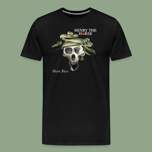 Henry the Horse - Death Abyss T-Shirt - Men's Premium T-Shirt