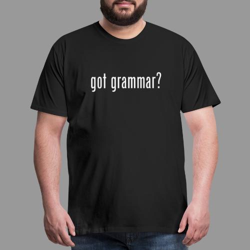 Got Grammar - Men's Premium T-Shirt