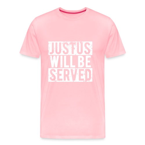 justuswillbeservedwhite - Men's Premium T-Shirt