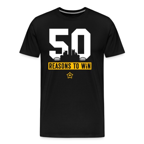 50reasons_final.png - Men's Premium T-Shirt