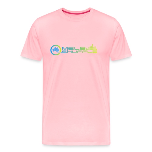 Melbshuffle Gradient Logo - Men's Premium T-Shirt