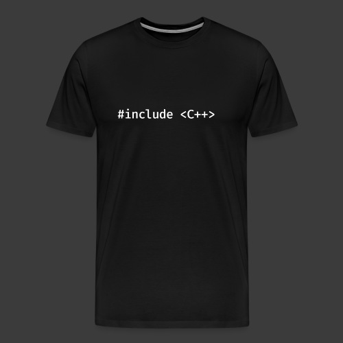 Include Original (Dark Background) - Men's Premium T-Shirt