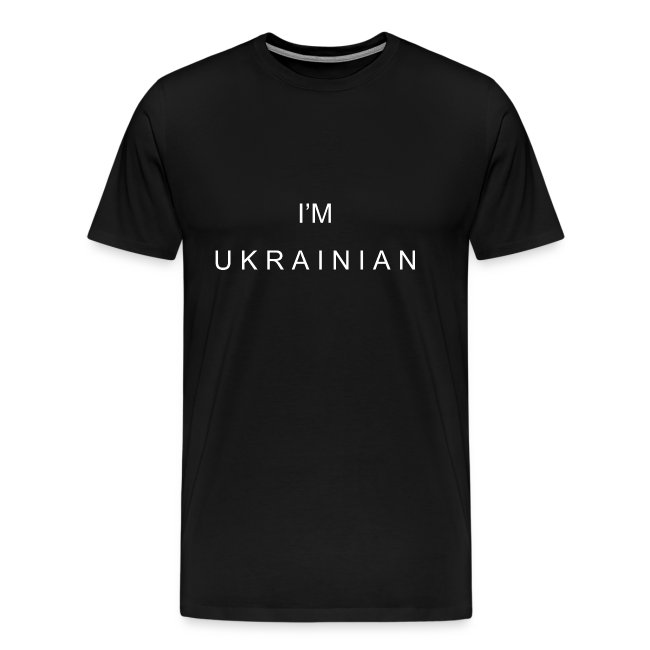 I'm Ukrainian