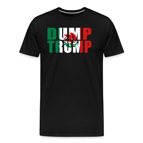 Mexican Flag Dump Trump - Men's Premium T-Shirt