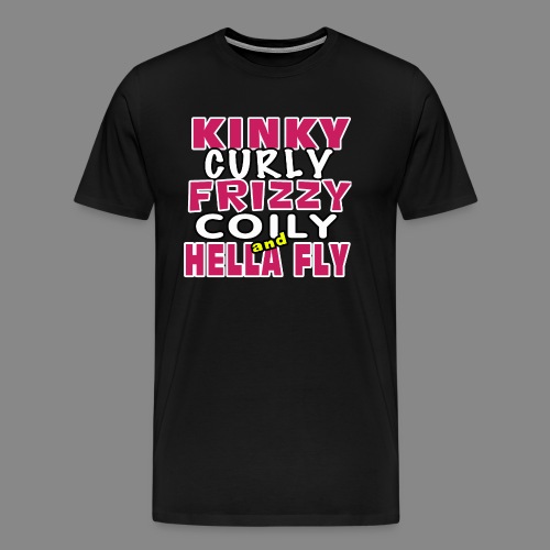 Kinky Curly Frizzy - Men's Premium T-Shirt