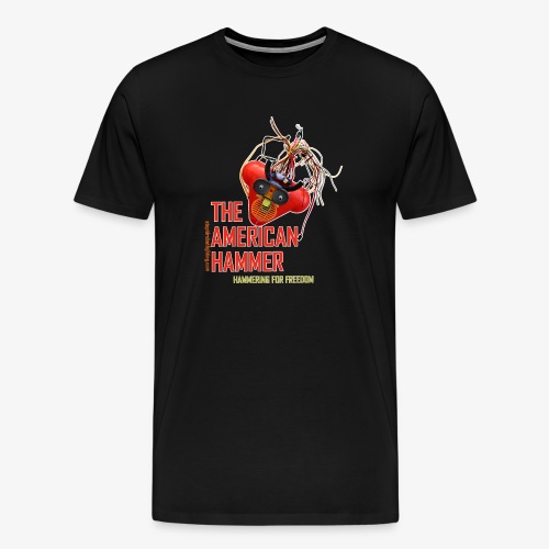 The American Hammer the Stupid Robot - Men's Premium T-Shirt