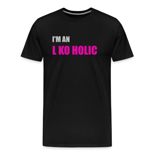 I'm an L Ko Holic - Men's Premium T-Shirt