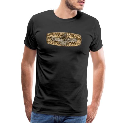 Cyrus Cylinder and Faravahar 2 - Men's Premium T-Shirt