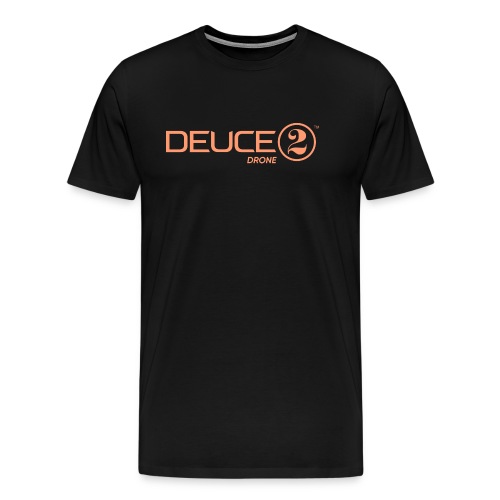 Deuce Drone Full Logo - Men's Premium T-Shirt