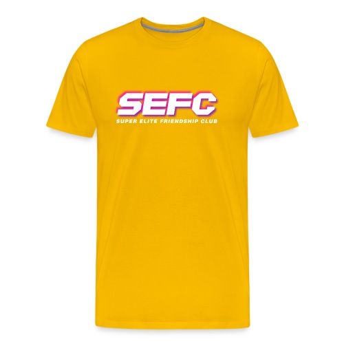 Super Elite Friendship Club Logo Vapor v2 - Men's Premium T-Shirt