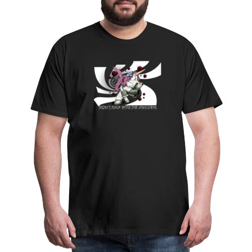 don't fuck with the unicorn - Men's Premium T-Shirt