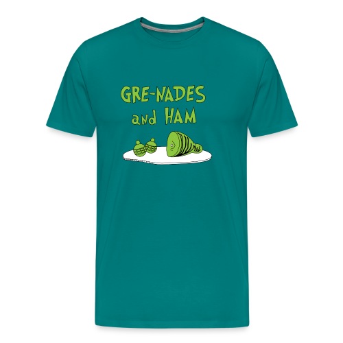 Gre-nades and Ham - Men's Premium T-Shirt