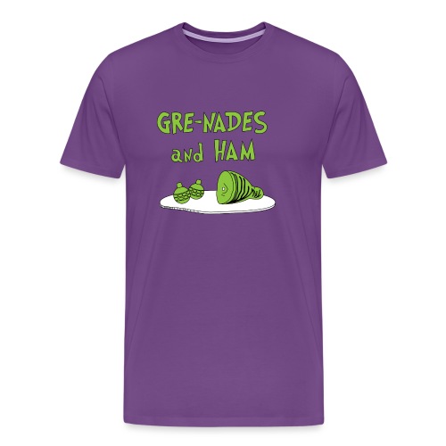 Gre-nades and Ham - Men's Premium T-Shirt