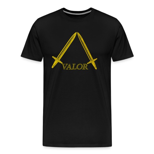 Valor Golden Graphic - Men's Premium T-Shirt