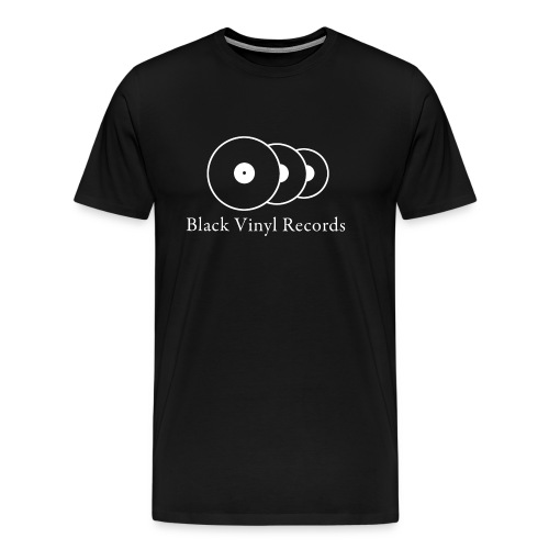 Black Vinyl Original Logo - Men's Premium T-Shirt