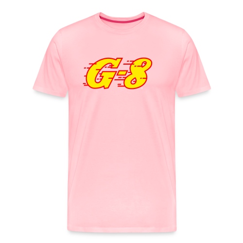 G 8 Logo Yellow - Men's Premium T-Shirt
