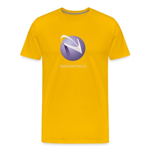 color with light text png - Men's Premium T-Shirt