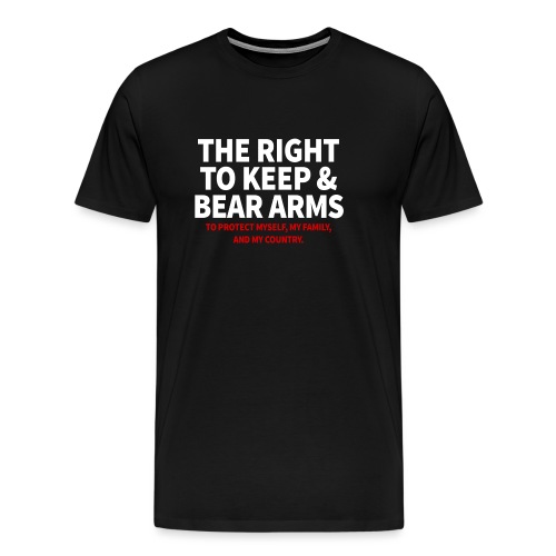 Right To Bear Arms - Men's Premium T-Shirt