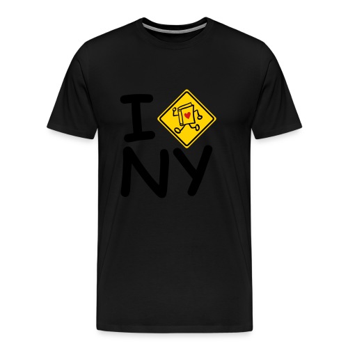 internal bally i cross new york - Men's Premium T-Shirt