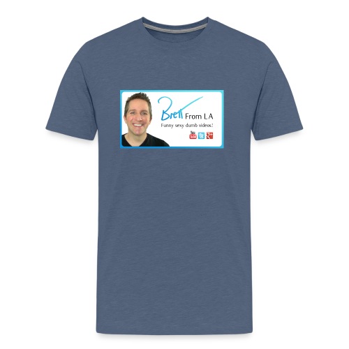 BrettFromLA complete logo - Men's Premium T-Shirt