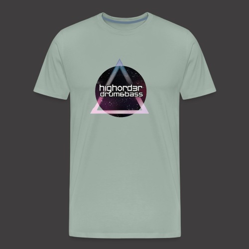 HO space triangle logo2HiRes png - Men's Premium T-Shirt