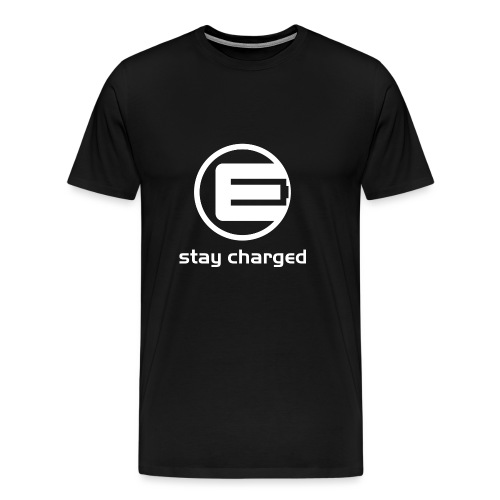 STAY CHARGED - Men's Premium T-Shirt