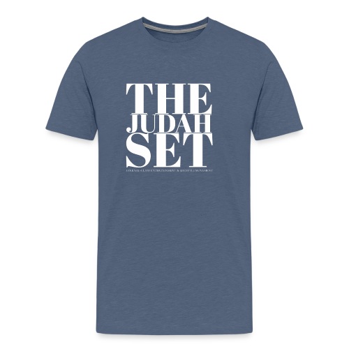 THEJUDAHSET LOGO (Blocked) - Men's Premium T-Shirt