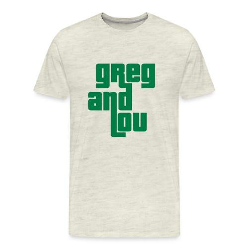 greg and lou title - Men's Premium T-Shirt