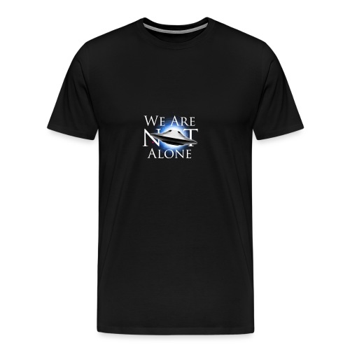UFO We Are Not Alone - Men's Premium T-Shirt