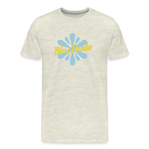 blue panto tshirt logo - Men's Premium T-Shirt