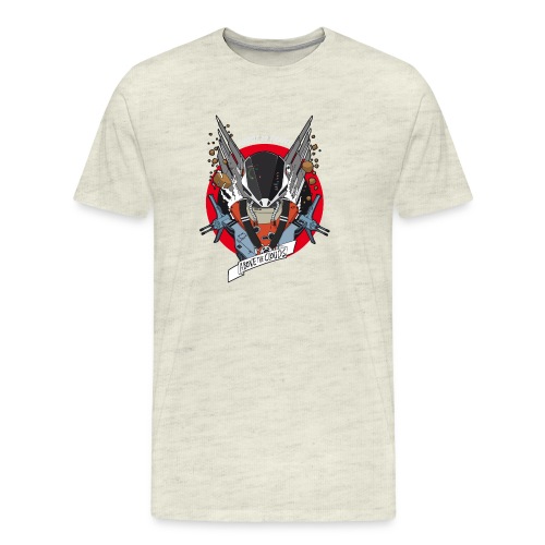 Space fighter color - Men's Premium T-Shirt