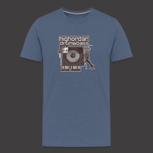 High-Order-logo-Mono - Men's Premium T-Shirt
