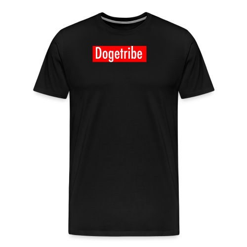Dogetribe red logo - Men's Premium T-Shirt